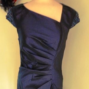 ADRIANNA PAPELL PURPLE COCKTAIL DRESS-SZ 6